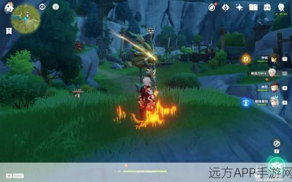 探秘原神奇境，谜丘探幽行第四关全攻略，解锁隐藏宝藏与技巧