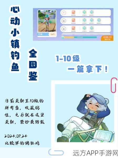 心动小镇手游，东海鱼类分布全揭秘，助你成为钓鱼大师！