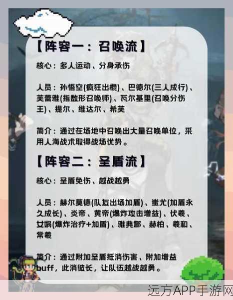 流浪方舟,铺场召唤流顶级搭配策略揭秘
