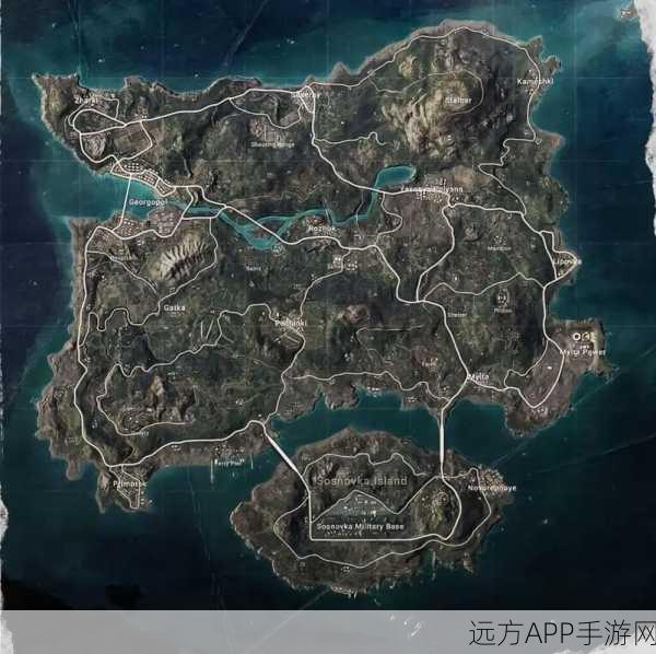 绝地求生刺激战场，详解资源分布图，助你成为战场霸主