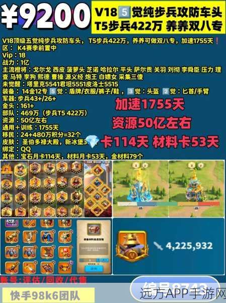 万国觉醒高手进阶,洛哈战术大师实战攻略与深度策略剖析