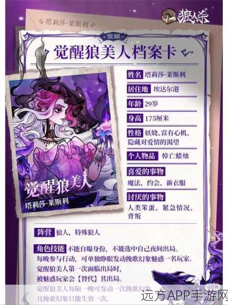 第五人格，狼人角色全解析，揭秘暗夜狩猎与逃脱的终极策略