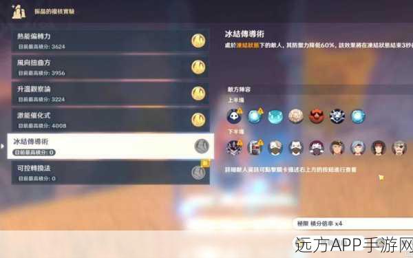 原神冰结试炼深度攻略,解锁高效通关秘籍,挑战极限!