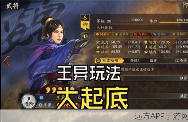 三国志战略版深度解析,王异战法拆解与使用最新策略探讨