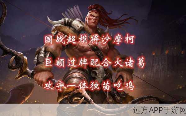 深度解析，三国杀沙摩柯台词全集与角色背景揭秘