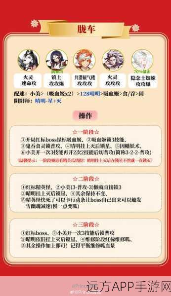 阴阳师胧车挑战优化攻略,3-6分钟快速集结,高效通关秘籍