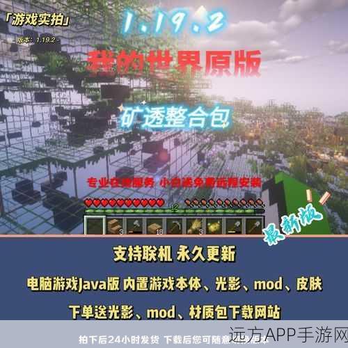 探索无限可能，我的世界矿石透明材质包MOD全解析