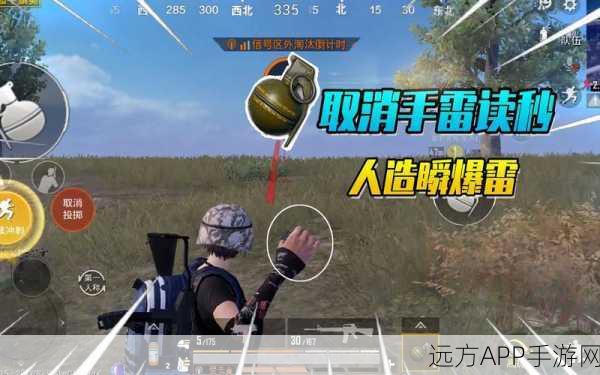 手游技巧大揭秘，如何在刺激战场中精准设置与使用手雷