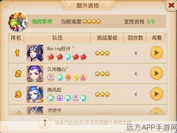 梦幻西游手游，揭秘章鱼王挑战资格获取攻略，赢取珍稀奖励！
