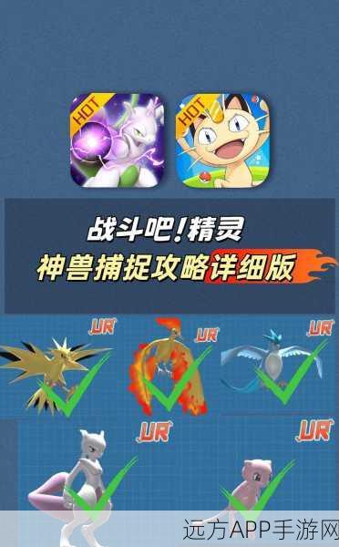 口袋妖怪，创世大赛捕神兽，踏上传奇冒险之旅！