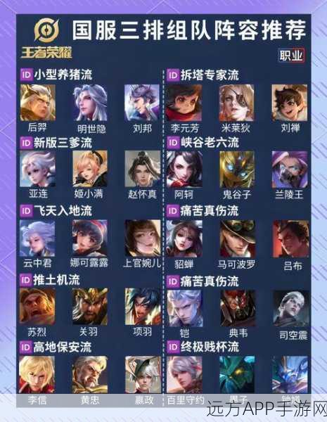 王者荣耀顶尖三排组合揭秘，孙白杨国家队无解打法全攻略