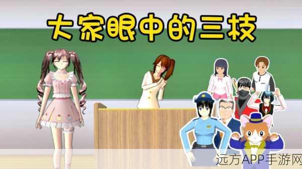 樱花校园传奇，揭秘神秘三枝背后的故事与精彩赛事
