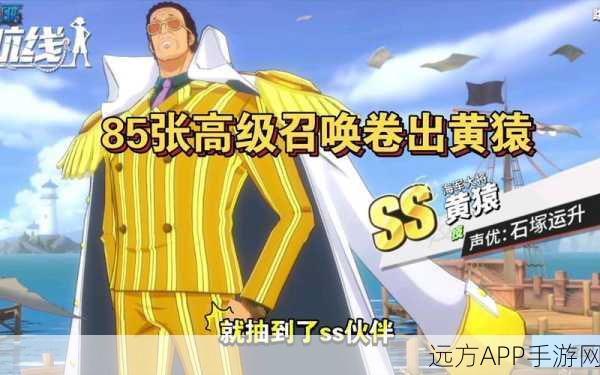 航海王热血航线,黄猿海军大将高效抽取秘籍与实战攻略