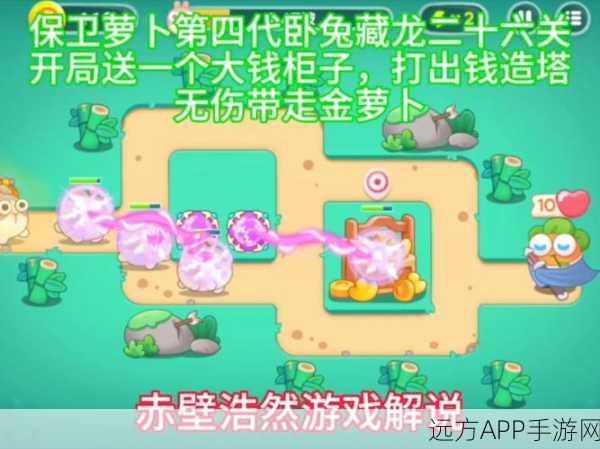 保卫萝卜4卧兔藏龙第27关深度攻略，揭秘高效通关秘籍