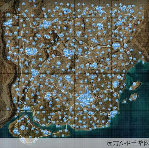 绝地求生刺激战场，沙漠地图深度攻略，揭秘建筑物资分布与肥美之地