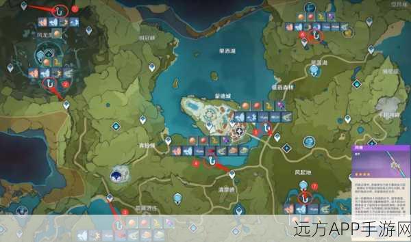 蒙德垂钓秘籍,原神蒙德地区钓鱼点全揭秘,赢取钓鱼大赛冠军攻略