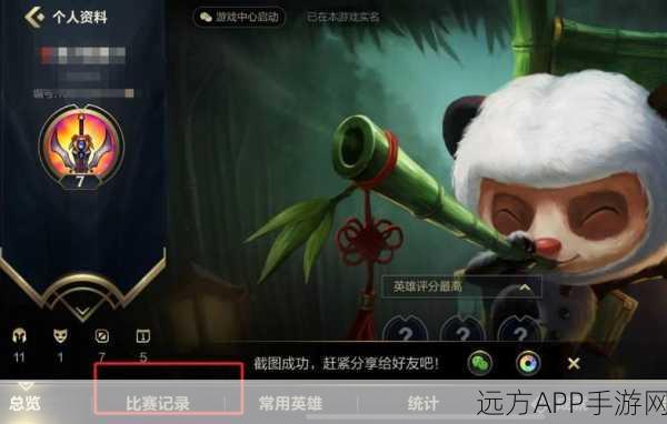 揭秘LOL手游,对方战绩隐藏后,如何巧妙探查对战信息?