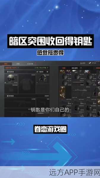 暗区突围,揭秘金钥匙获取概率,助你轻松解锁珍稀宝藏