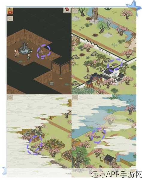 江南百景图攻略，揭秘桃花锁箱子钥匙的获取之道