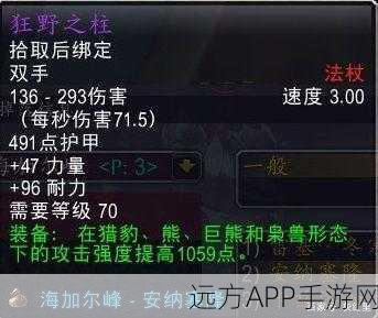 魔兽世界TBC P3海加尔山掉落装备深度剖析，法系DPS神器保值揭秘