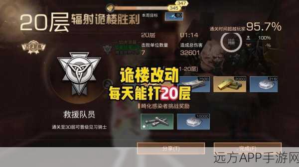 辐射诡楼118层巅峰对决，揭秘终极BOSS全攻略，登顶强者之路